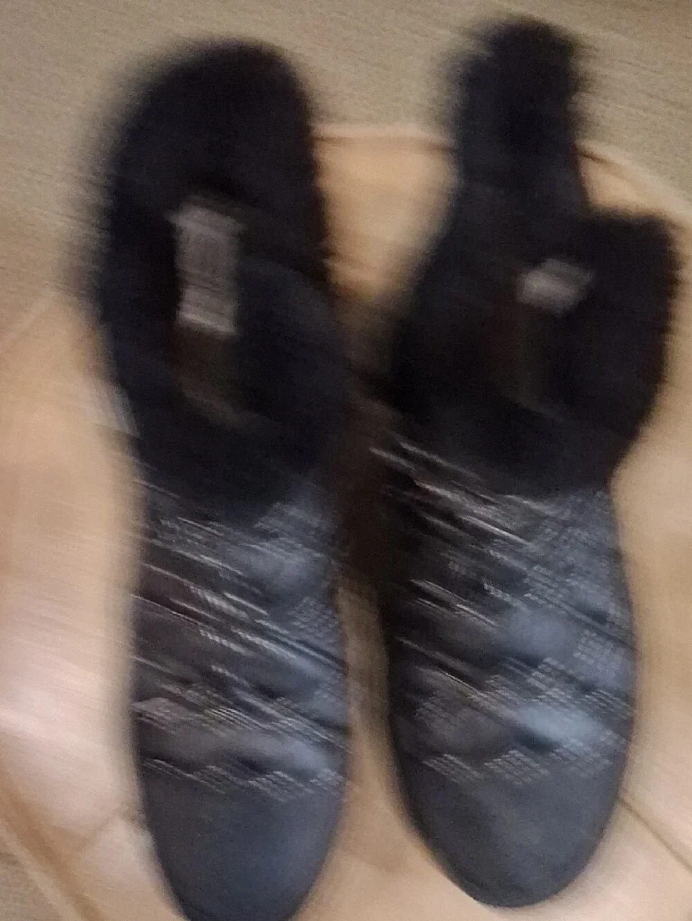 UGG Women’s Black Quilted Faux-Fur Platform Winter Boots
